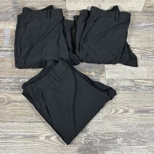 Lot of 3 - Greg Norman Black Pants Men's Size 30x32